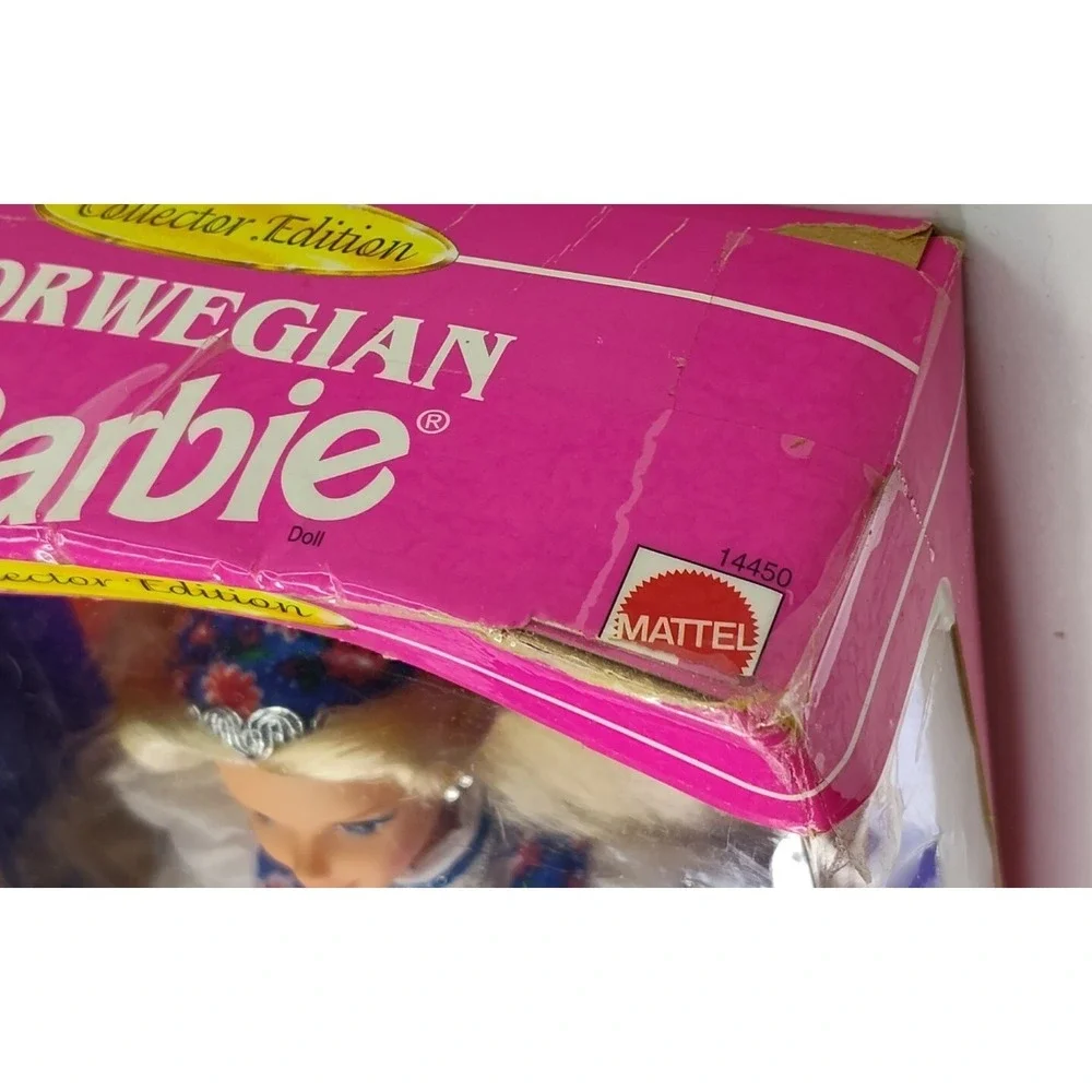 Barbie Norwegian‎ Dolls of World 1995 Mattel Vintage Some Changed B31.5GA1057